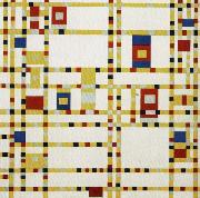 Piet Mondrian Broadway Boogie Woogie oil painting reproduction